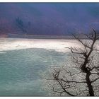 Edersee mit Eisdecke