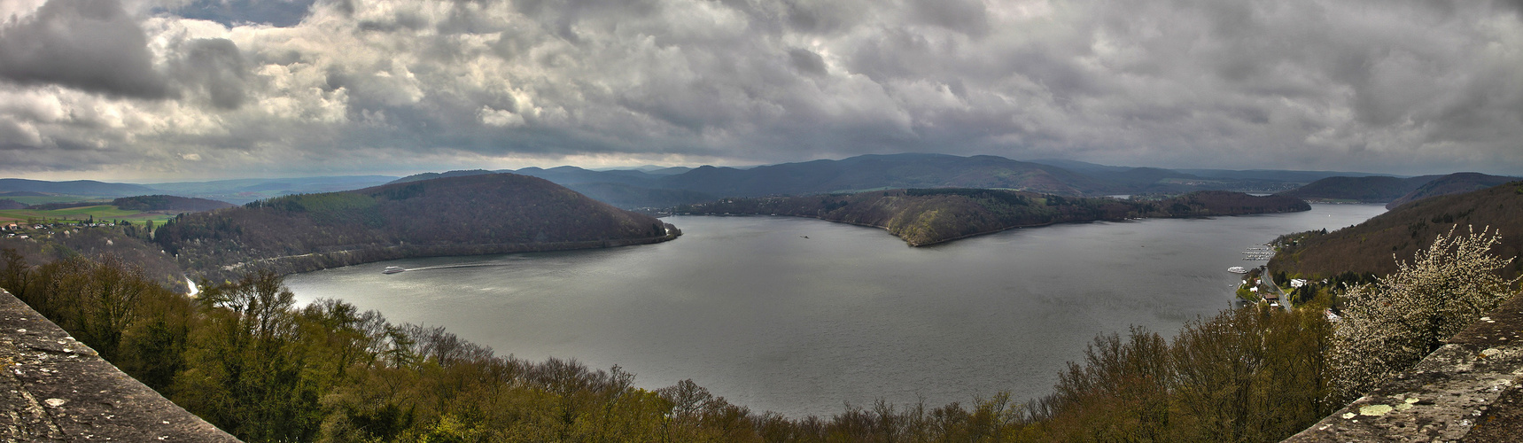 Edersee Panorama - HDR