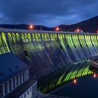 Edersee Staumauer Illumination