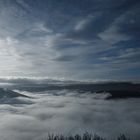 Edersee unter Wolken