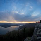 Edertalsperre aus dem Blick "Burg Waldeck"