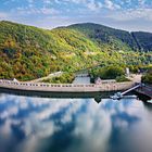 Edertalsperre im beginnenden Herbst