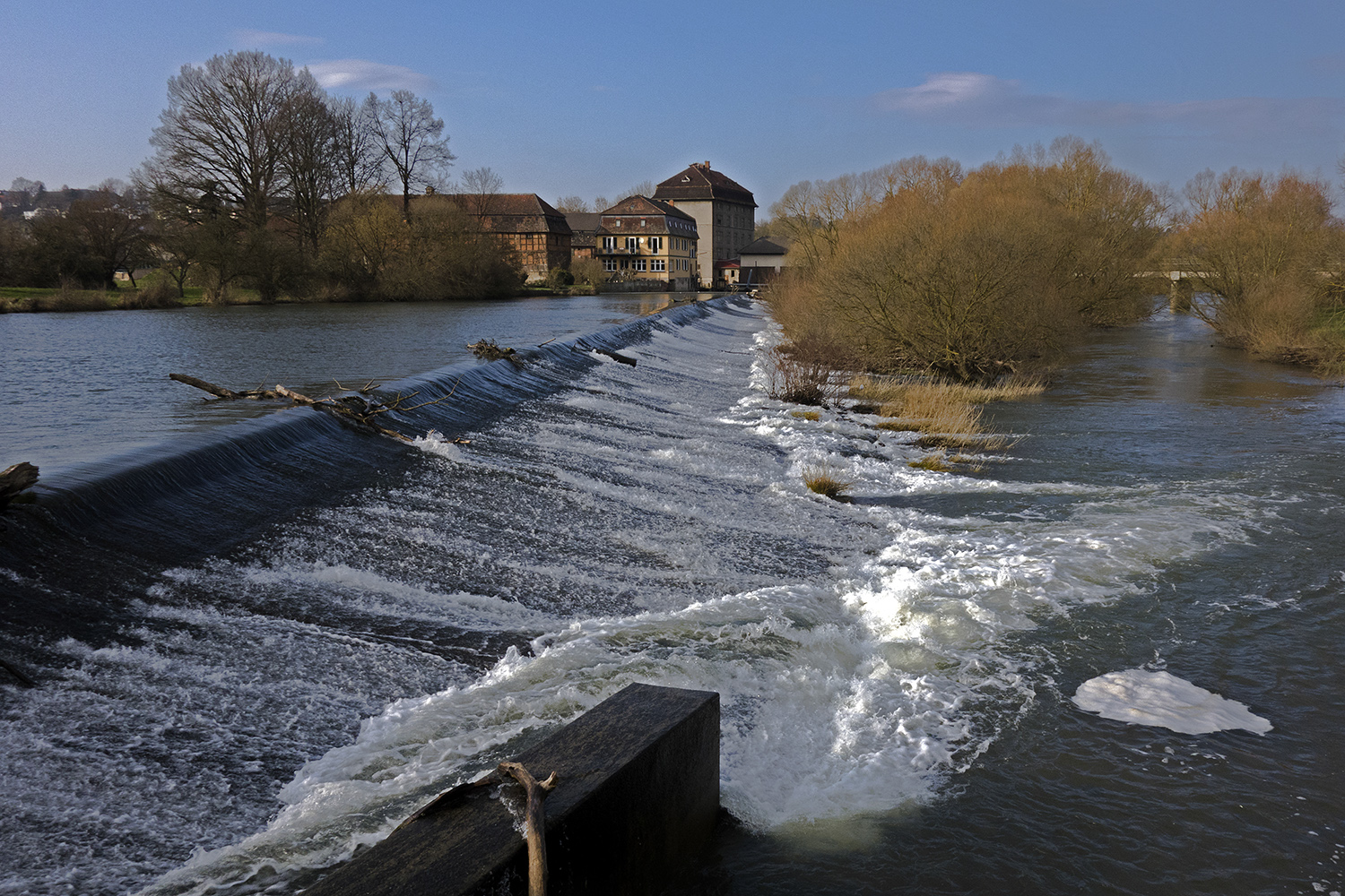 Ederwehr an der Grifter Mühle