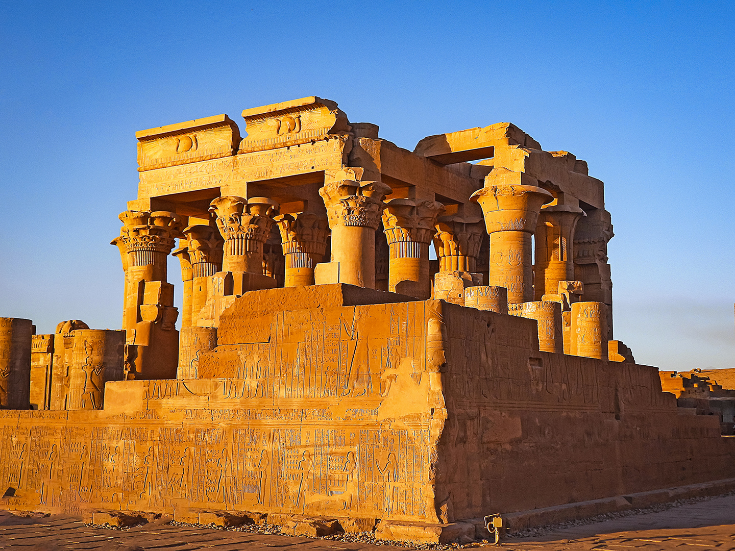 Edfu, kom ombo-Tempel, Ägypten