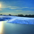 Ediger-Eller Neuschnee auf der Moselanhöhe