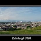 Edinburgh als Panorama