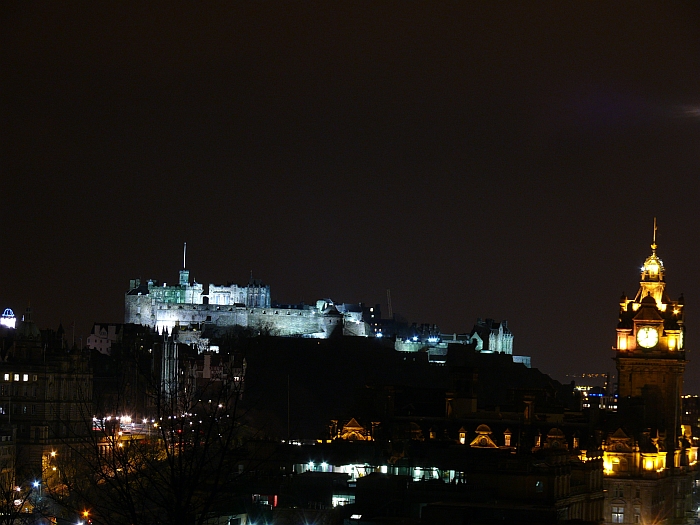 Edinburgh bei Nacht