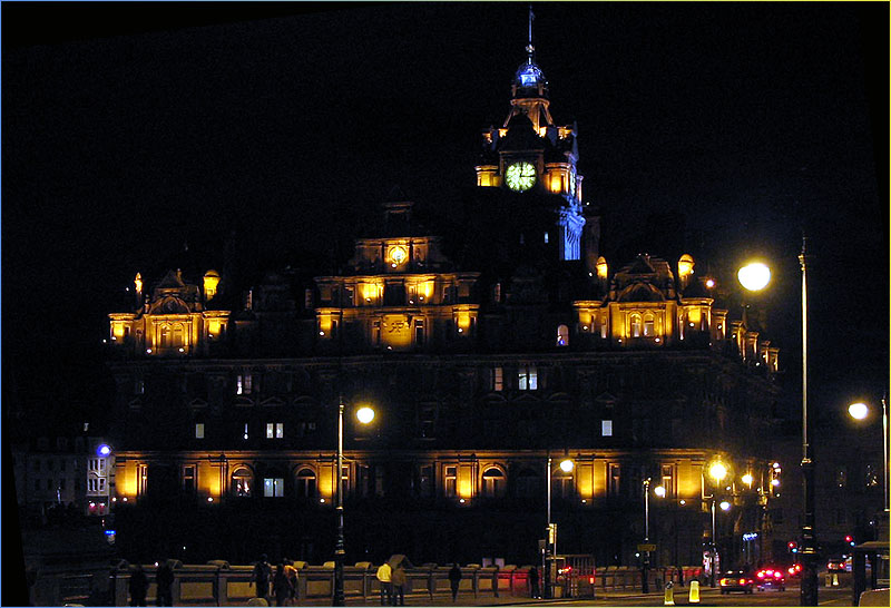 Edinburgh bei Nacht...