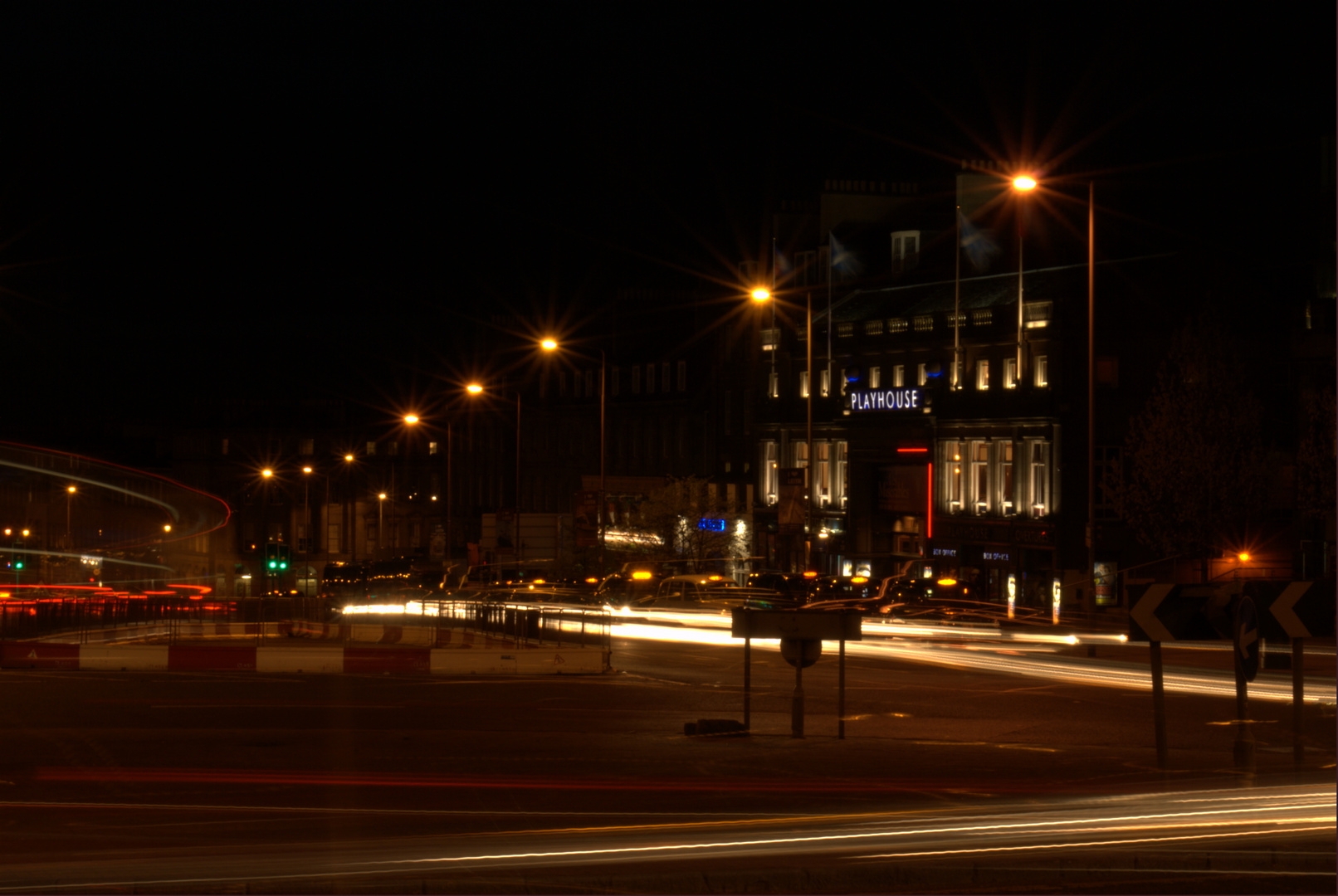 Edinburgh bei Nacht