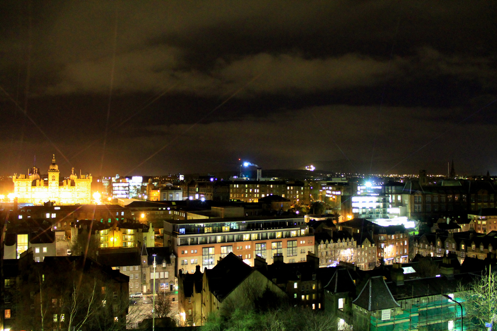 Edinburgh bei Nacht