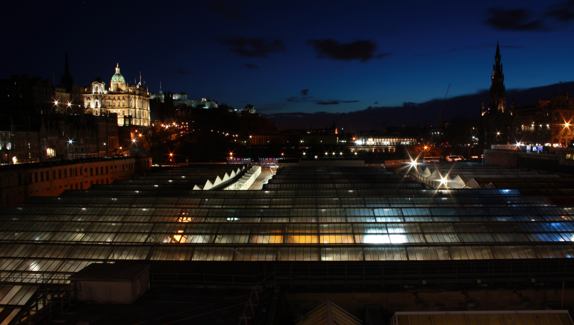 Edinburgh bei Nacht I