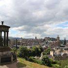 Edinburgh - Blick auf das Schloss und die Stadt