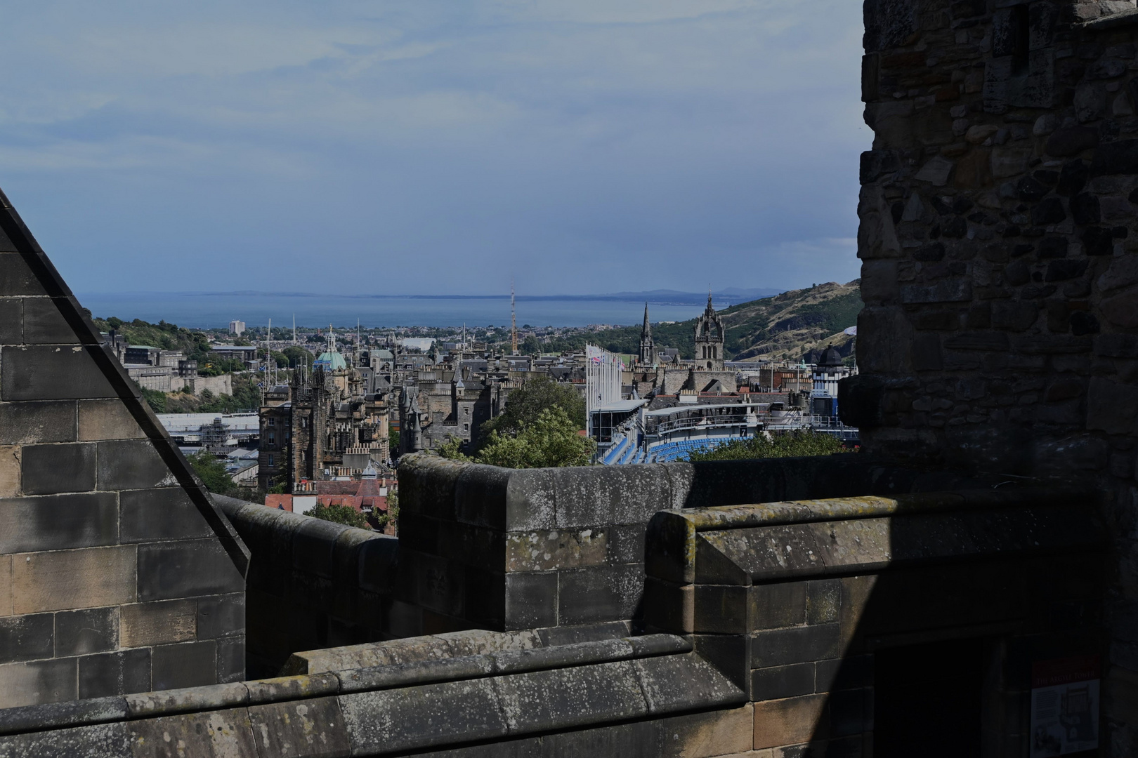 Edinburgh - Blick vom Castle aus