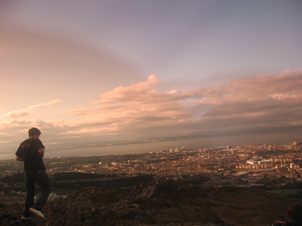 Edinburgh - Blick von Arthur's Seat