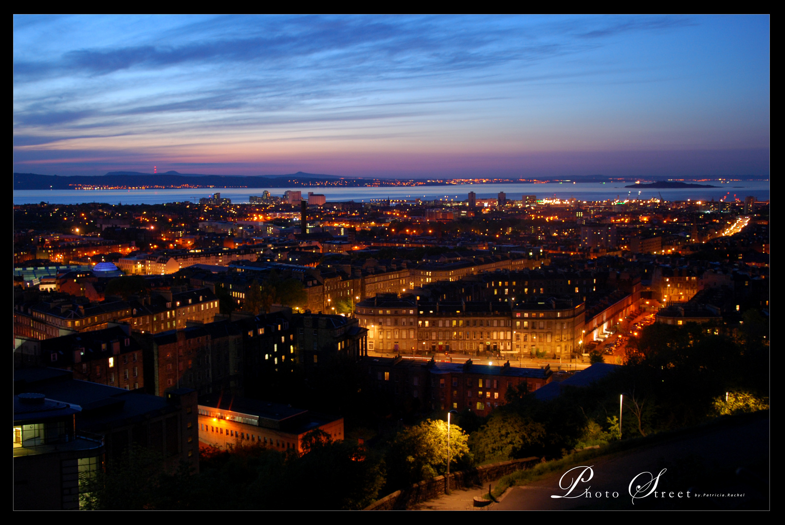 Edinburgh by night