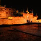 Edinburgh Castle at night