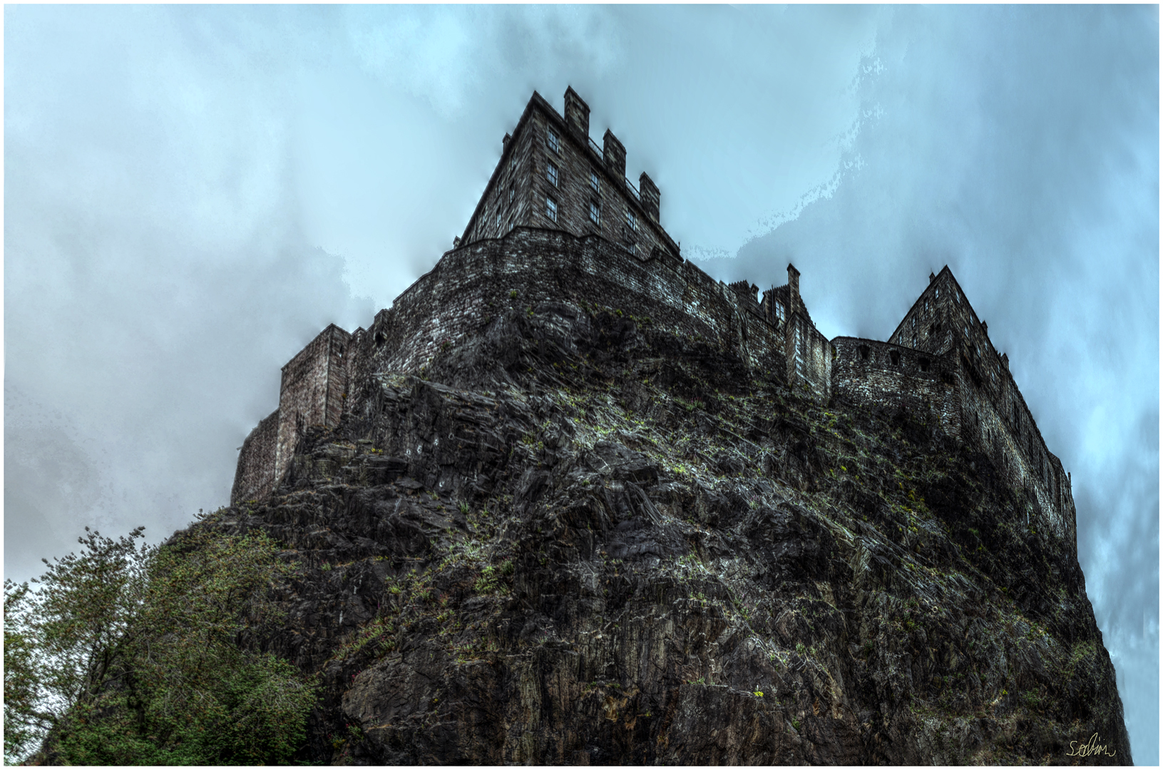 Edinburgh Castle auf dem Castle Rock