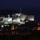 Edinburgh Castle bei Nacht