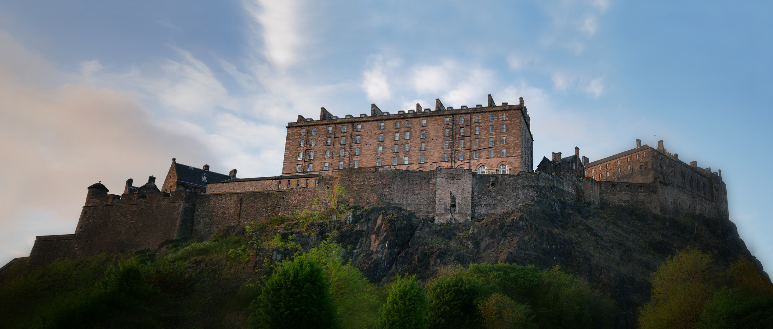 Edinburgh Castle Color