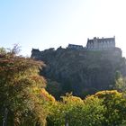 Edinburgh Castle on a sunny day in autumn...