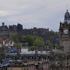 Edinburgh Castle + Royal Balmoral Hotel