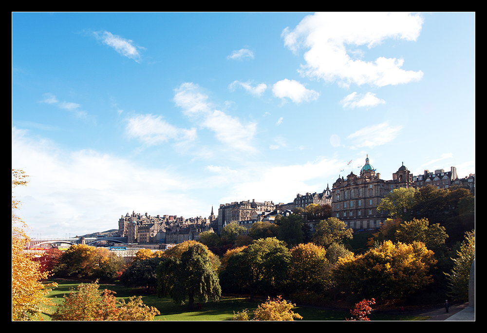 Edinburgh im Oktober