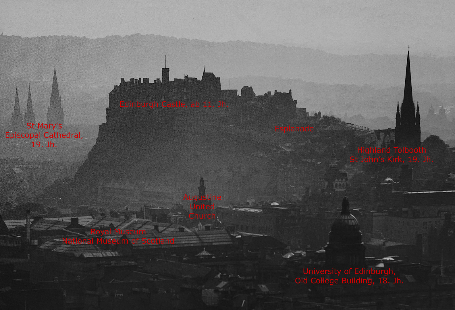 Edinburgh: Legende