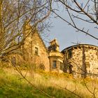 Edinburgh: Observatory House  (Calton Hill) in der Abendsonne