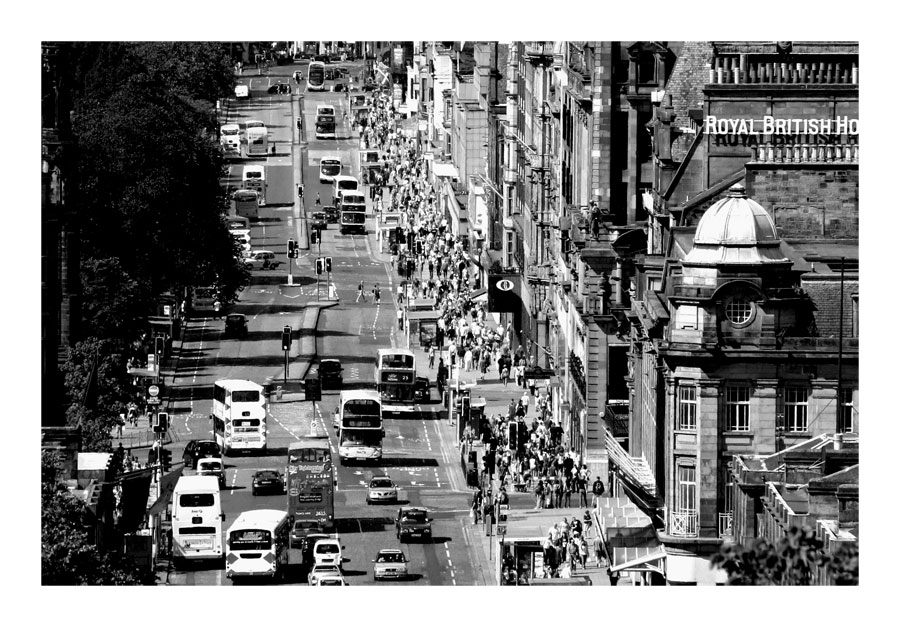 edinburgh, princes street