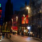 Edinburgh - Royal Mile bei Nacht