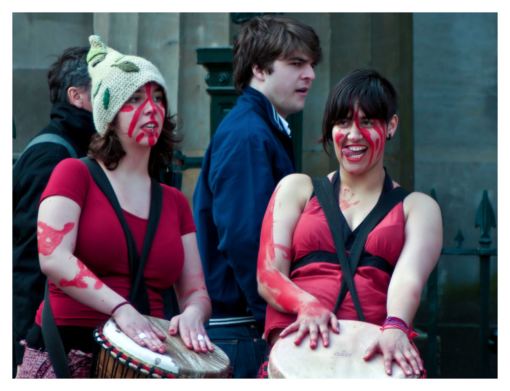 Edinburgh Street Drummers