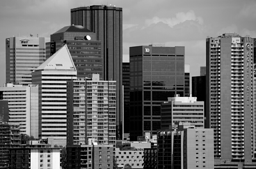 Edmonton Downtown Financial District