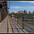 Edmonton - High Level Bridge mit Skyline