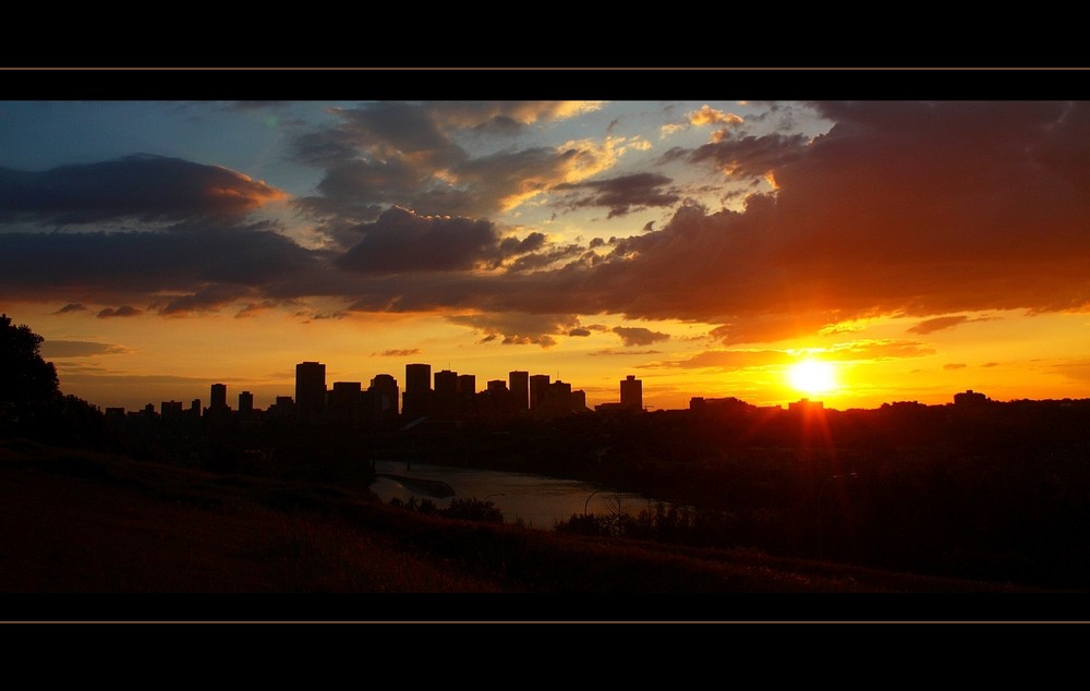 Edmonton sunset