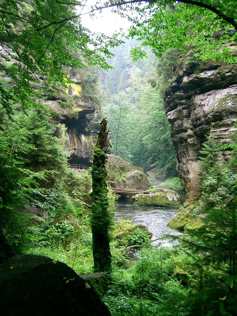 Edmundsklamm, die Festung