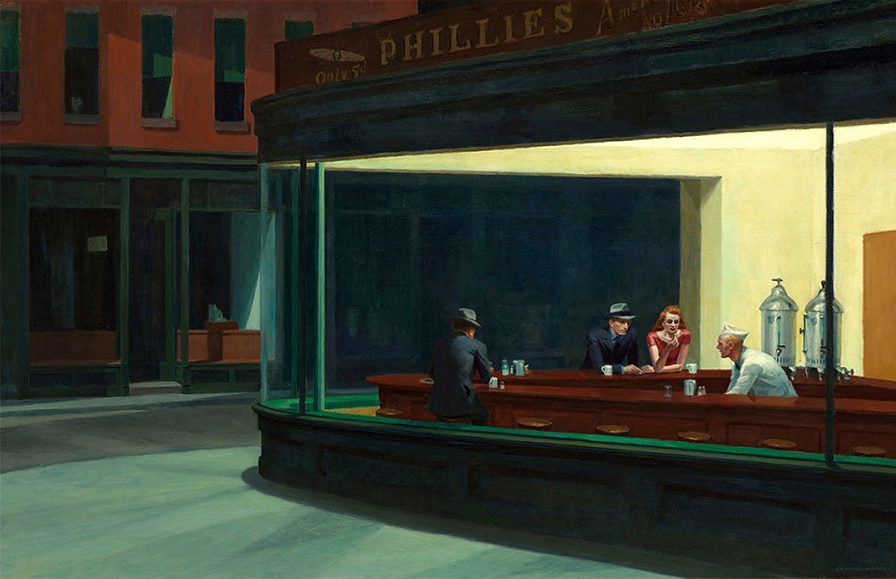 Edward Hopper "Nighthawks" - 1942