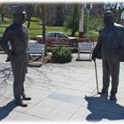 Edward VII und Kaiser Franz Joseph I in Marienbad