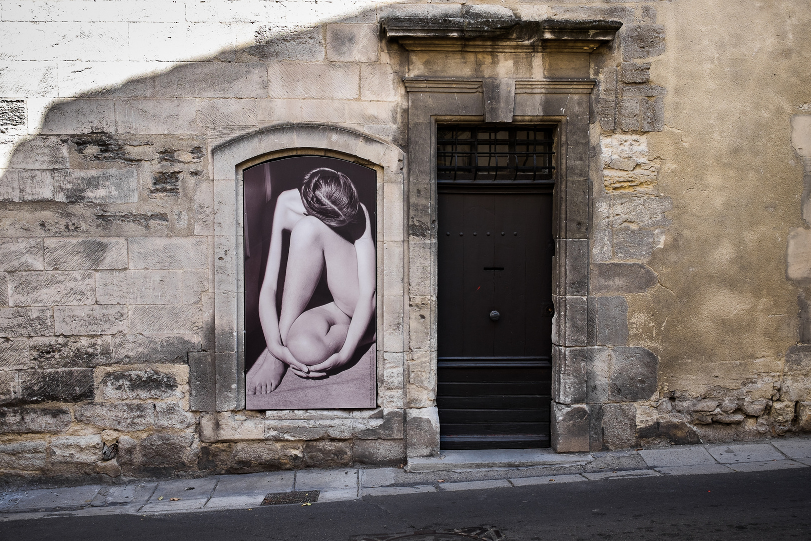 "Edward Weston" in Arles (vor dem Musée Réattu)