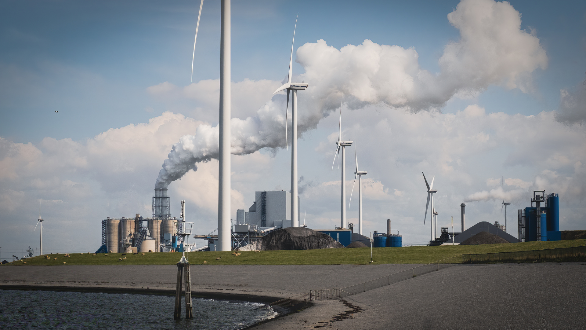 Eemshaven, Groningen, Nederland