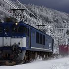 EF64 1049 mit Güterzug in Japan