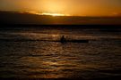 Kaimana Beach sunset von Pat Forester