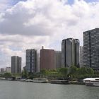 effeil tower vs moden buildings