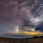 Effet de Parthelie dans le ciel auvergnat