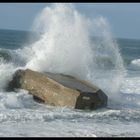 effet de vague sur un bunker lors des gros coéficients .Un réel plaisir pour les yeux !