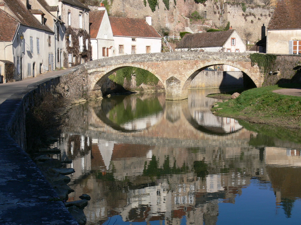 Effet miroir à SEMUR EN AUXOIS