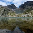 effet miroir au Lac Blanc (Chamonix)