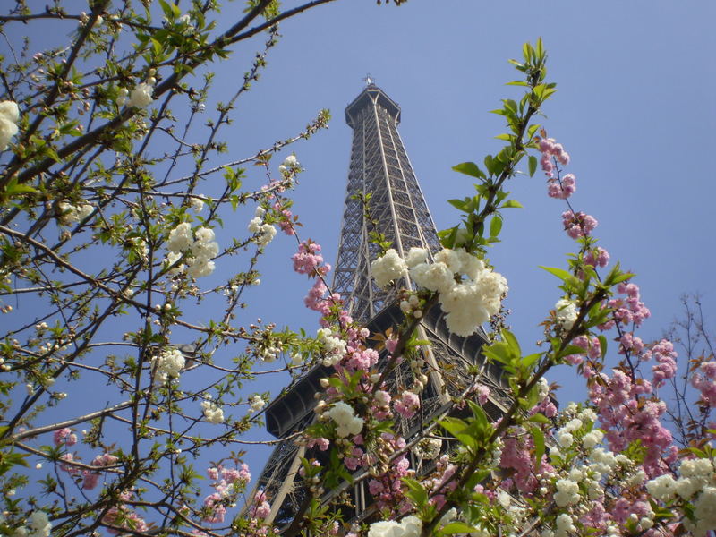Effet printemps sur Eiffel