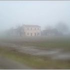 ...effetto nebbia....la casa rosa!