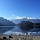 Effetto specchio nel lago