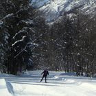 effort dans un décor de rêve